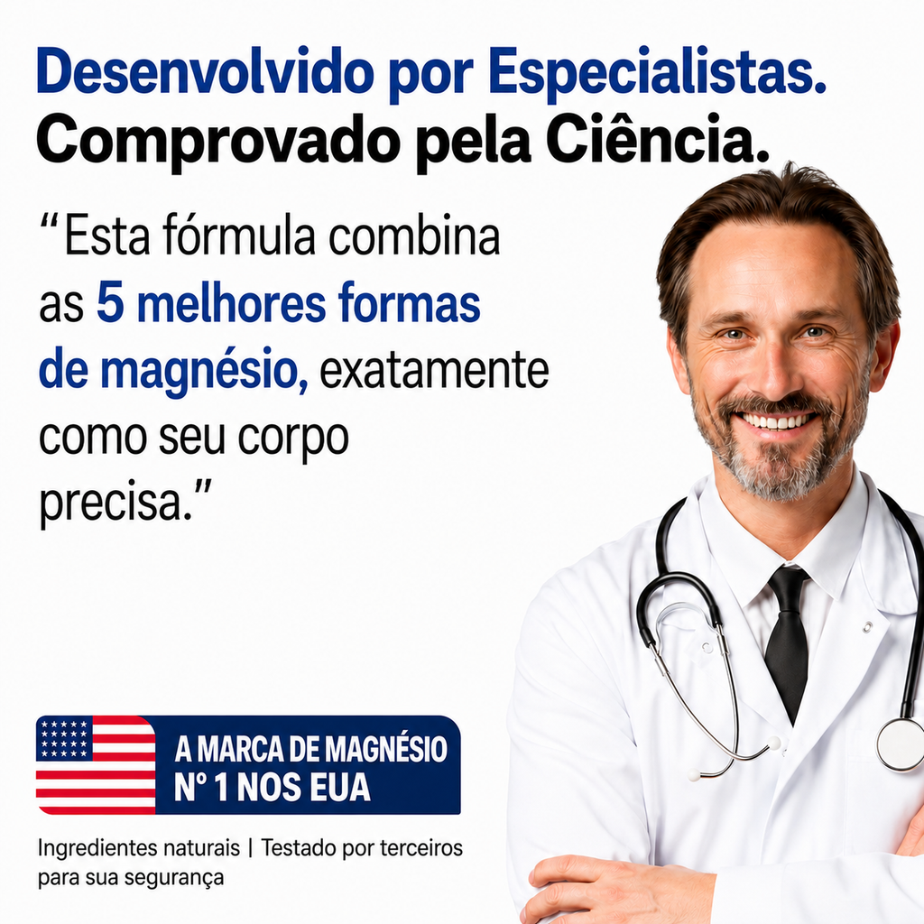 Complexo de Magnésio 5 em 1