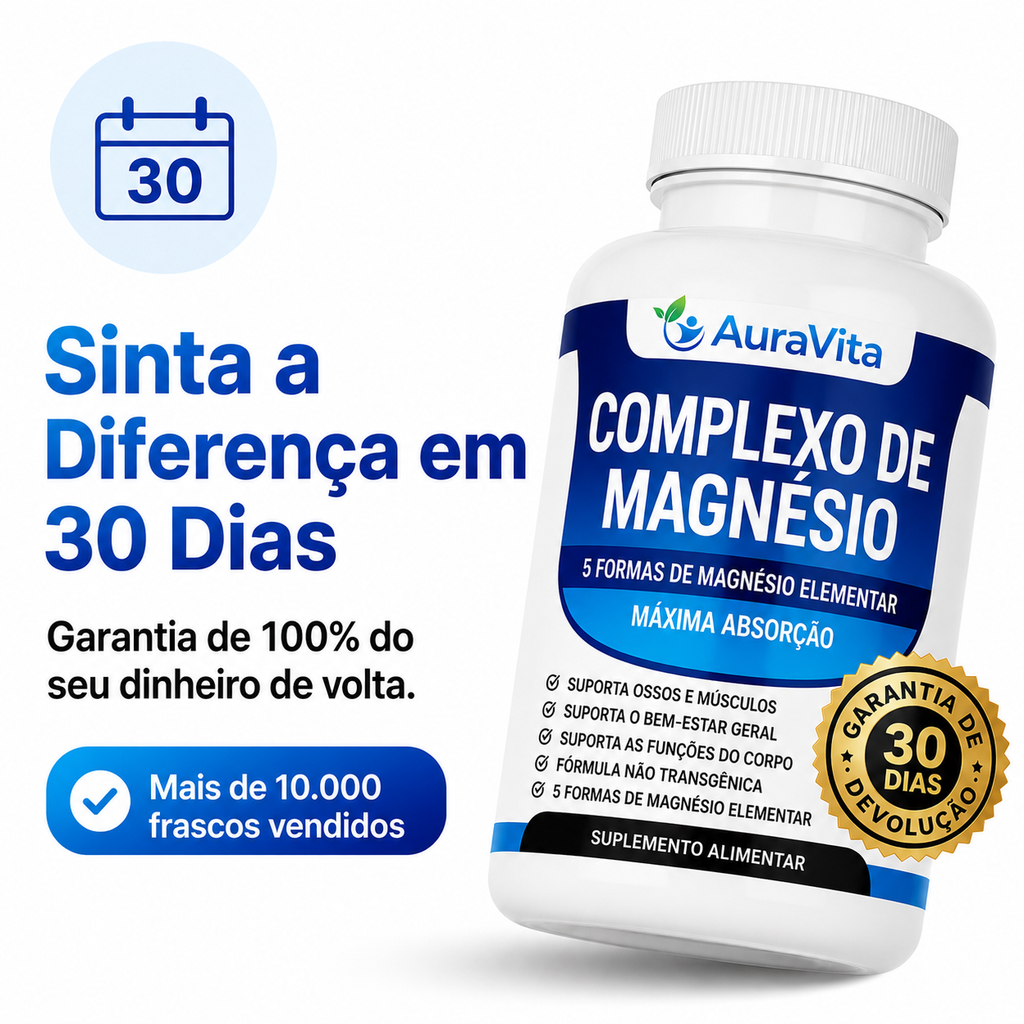 Complexo de Magnésio 5 em 1