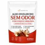 Cápsulas Gelatinosas de Alho Envelhecido Sem Odor – Auxilia na Vitalidade Cardiovascular