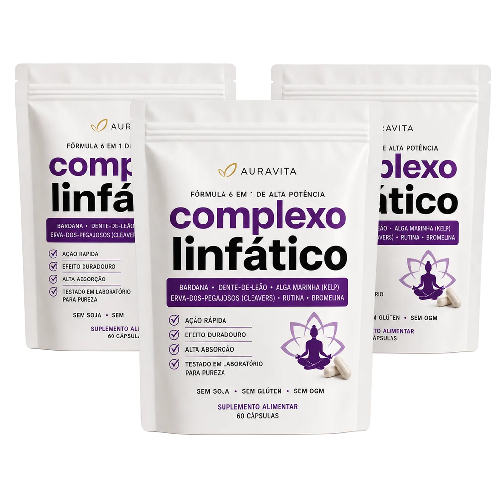 AuraVita® Complexo Linfático 6 em 1