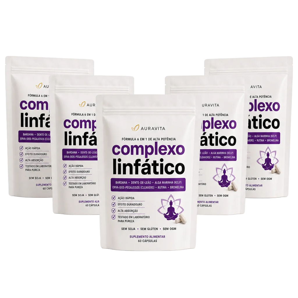 AuraVita® Complexo Linfático 6 em 1