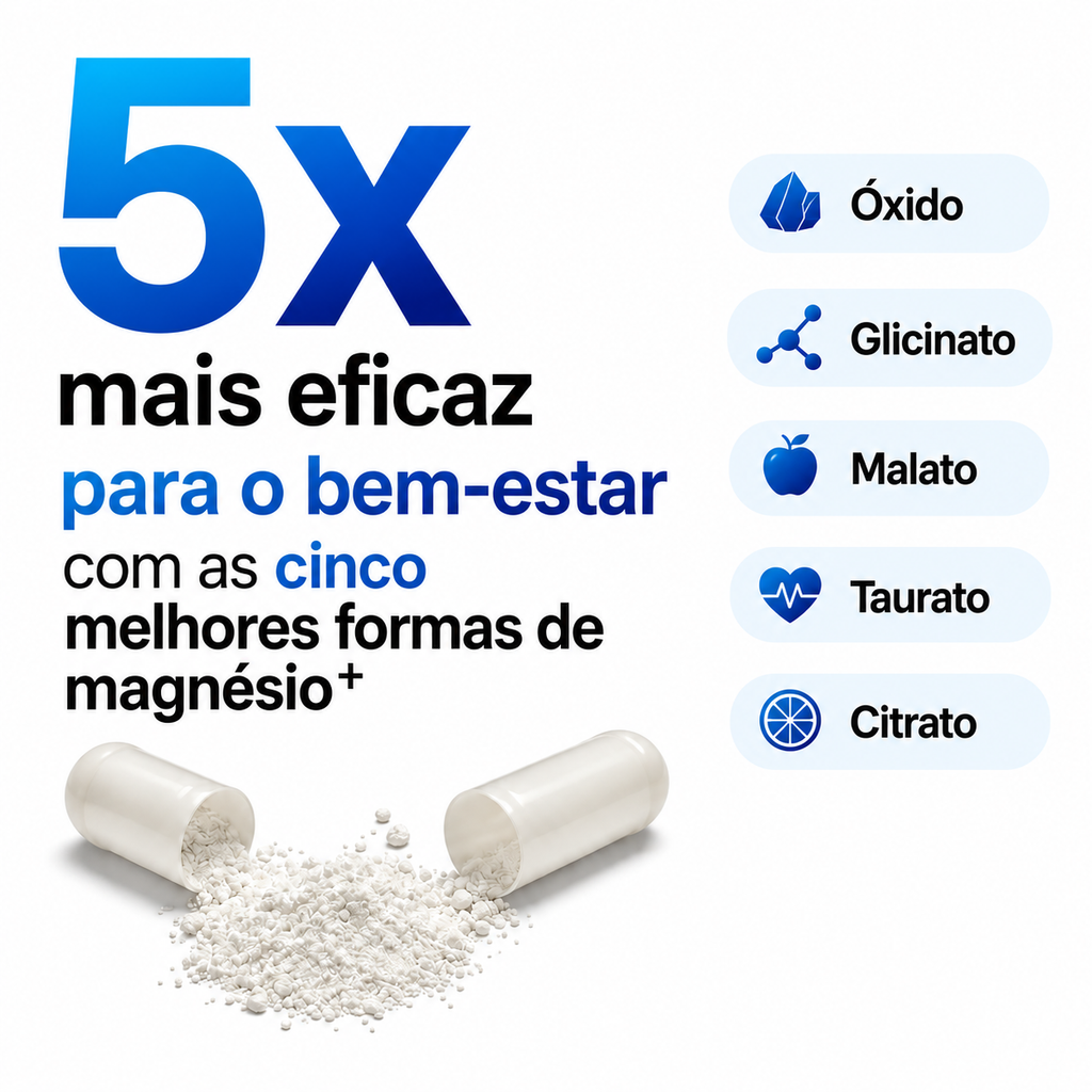Complexo de Magnésio 5 em 1