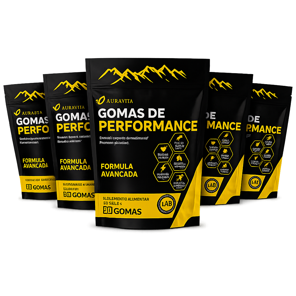 Gomas de Performance Masculina 6 em 1