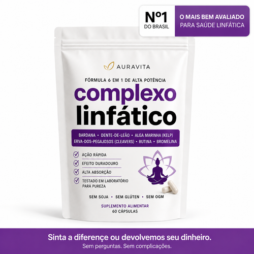 AuraVita® Complexo Linfático 6 em 1