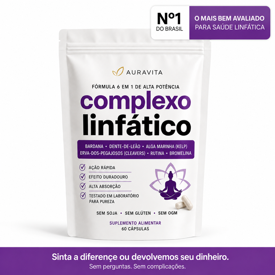 AuraVita® Complexo Linfático 6 em 1